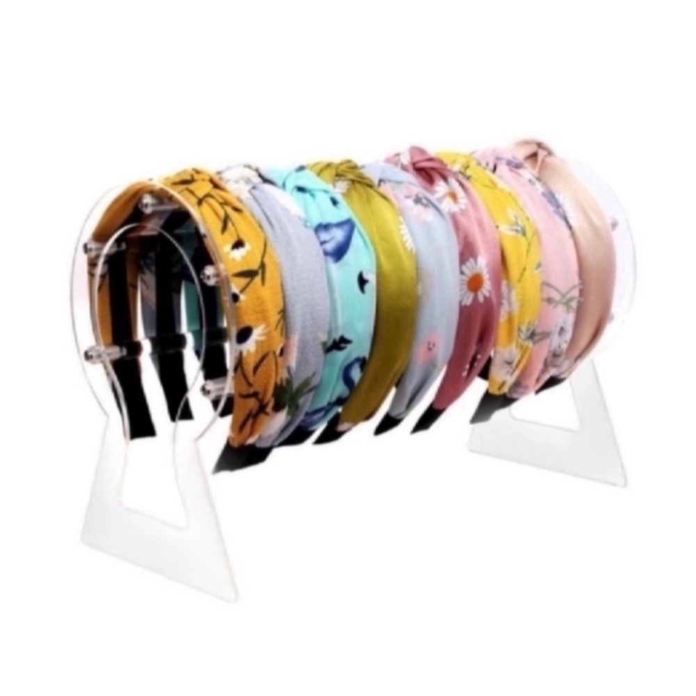 Acrylic Scrunchie Holder Stand, Hair Ties Hair Band